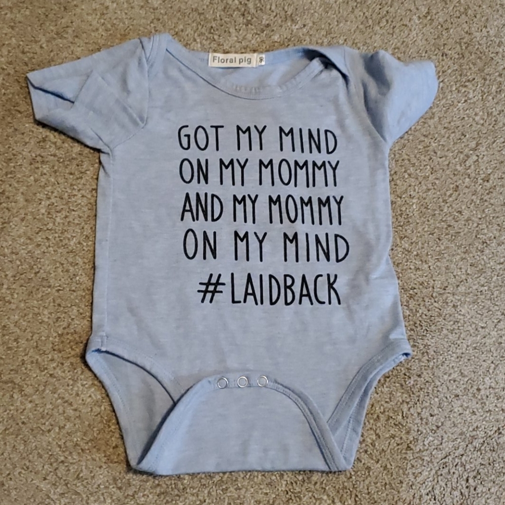 Euc custom onsie.